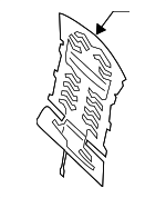883903X001 - Body: Seat Back Heater for Hyundai: Elantra, Elantra Coupe Image