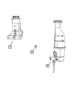 6504130 - Steering: Hex Head Bolt And Washer for Mopar Image image