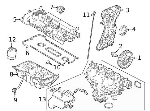 Engine Parts for 2017 Land Rover Discovery Sport #0