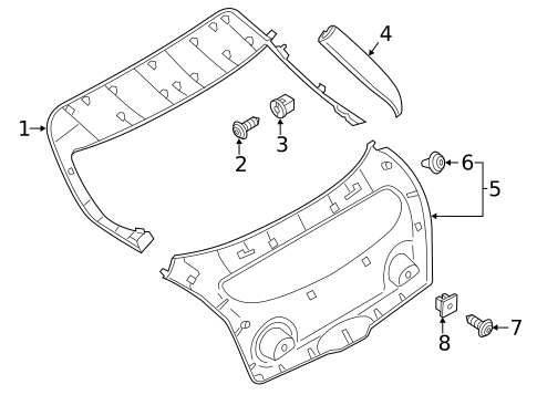 Interior Trim for 2013 Mini Cooper #0