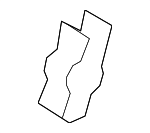 91503TL0003 - Cooling System: Radiator Assembly Rod Holder for Acura Image