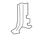 61333TZ5A01 - Body: Instrument Panel Lower Bracket for Acura Image