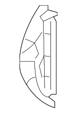 77216TZ5A00ZB - Body: Side Cover for Acura Image