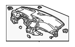 77100TZ5A03ZB - Body: Instrument Panel for Acura Image