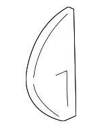 77211TZ5A00ZB - Body: Side Cover for Acura Image