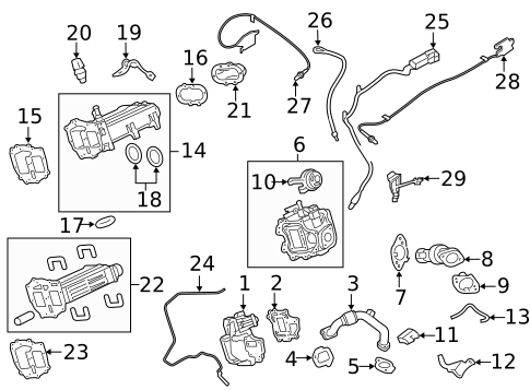 Sensors for 2022 Ford F-250 Super Duty #1