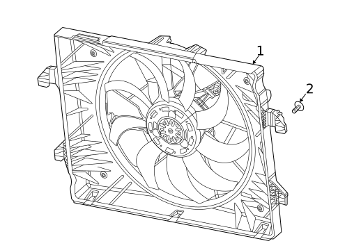 Cooling Fan for 2020 Ram 1500 #0