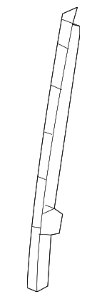 6740104050 - Body: Guide Channel for Toyota: Tacoma Image