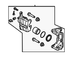 58180GIA00 - Brakes: Caliper for Hyundai Image