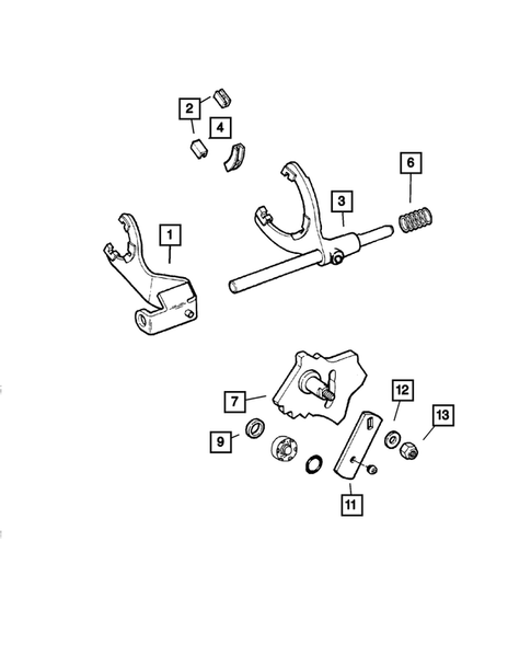 Fork and Rails for 2006 Dodge Ram 2500 #0
