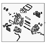 97205K0030 - HVAC: AC &amp; Heater Assembly for Kia: Soul Image