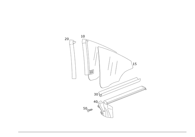1716700400 - Windows: Crank Window for Mercedes-Benz Image image