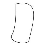 7430D016 - : Tire Press Label for Mitsubishi: Outlander PHEV Image