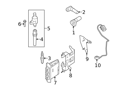 Ignition System for 2005 Ford Explorer #1