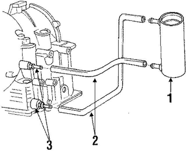 4401832 - Belts &amp; Cooling: Automatic Transmission Oil Cooler Hose for Mopar Image