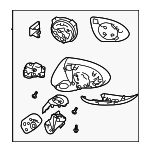 91031CC400 - : Mirror for Subaru: BRZ Image