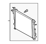 25310P2100 - : Radiator for Hyundai Image