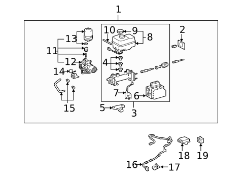 Hydraulic System for 2010 Toyota FJ Cruiser #0