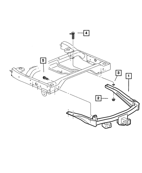 Trailer Tow for 2002 Dodge Durango #0