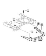 6504931AA - Frames and Bumpers: Bolt And Retainer for Mopar Image