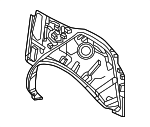 DNYE7011YA - Body: Inner Wheelhouse for Mazda: MX-30 EV Image