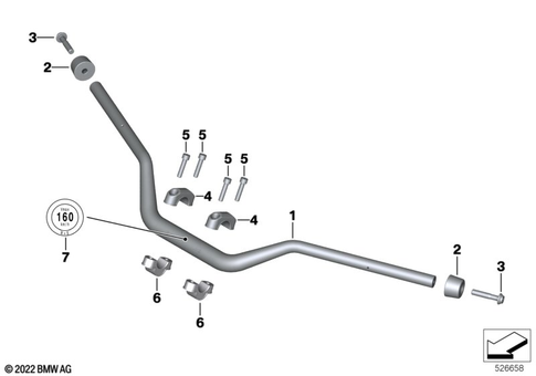Motorcycle Handlebars for 2022 BMW-Motorrad R 1250 GS Adventure #0
