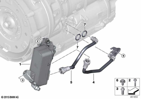 Oil Cooler / Circuits for 2017 BMW 640iX #0