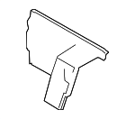 51477301067 - Body: Partition Panel for BMW: 740i, 740Ld xDrive, 740Li, 740Li xDrive, 750i, 750i xDrive, 750Li, 750Li xDrive, 760Li Image