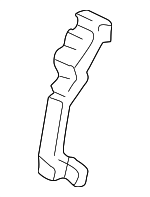 55346879 - Body: Grille Bracket for Dodge: B1500, B2500, B3500, Ram 1500 Van, Ram 2500 Van, Ram 3500 Van Image