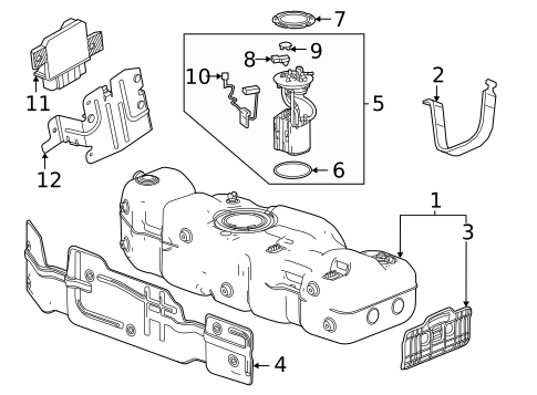 Emission Components for 2022 GMC Yukon XL #2