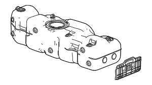85563730 - Fuel System: Fuel Tank for Cadillac: Escalade ESV | Chevrolet: Silverado 1500, Silverado 1500 LTD, Suburban, Tahoe | GMC: Sierra 1500, Sierra 1500 Limited, Yukon XL Image