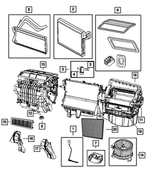 5058576AA - Air Conditioners and Heaters: Drain Grommet for Mopar Image