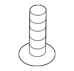 90105TBAA00 - Body: Engine Cover Bolt for Acura Image