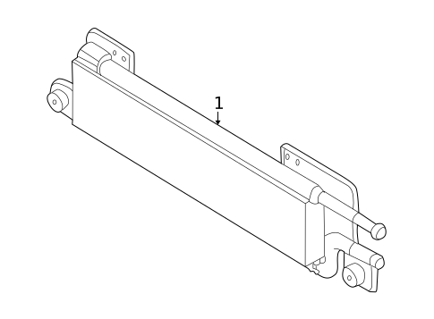 Trans Oil Cooler for 2005 Mercury Mariner #0