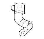 C2C26617 - : Hose for Jaguar: Super V8, Vanden Plas, XF, XFR, XFR-S, XJ, XJ8, XJR, XJR575, XK, XKR Image