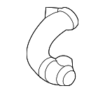 C2D6004 - : Upper Hose for Jaguar: XJ Image