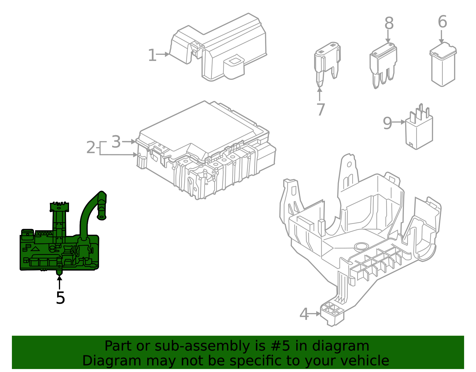 2021-2025 Ford F-150 Circuit Breaker ml3z14526b | TascaParts.com