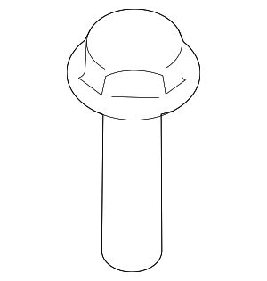 68198B516A - : Upper Trim Panel Screw for Nissan Image