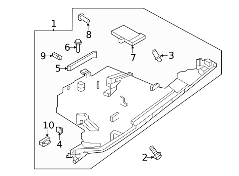 Glove Box for 2023 Nissan ARIYA #0