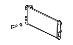 MZ690912 - Cooling System: Radiator Assembly for Mitsubishi Image