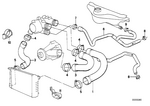 11531722682 - Engine: Water Hose for BMW Image
