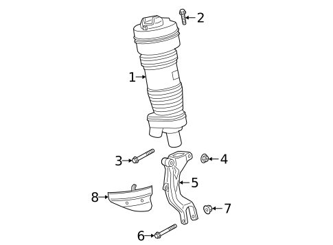 Shocks & Components for 2020 Porsche Cayenne #3