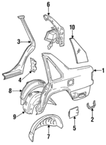 3526597 - : Stone Deflector for Volvo Image