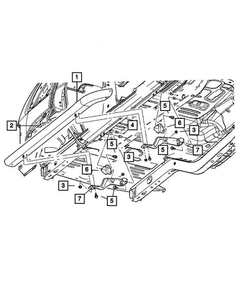 Moldings and Ornamentation for 2002 Jeep Liberty #1