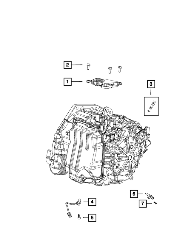 83503987 - Transmission: Hex Flange Head Bolt for Mopar Image