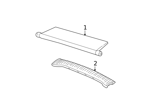 Interior Trim - Rear Body for 2003 Jeep Liberty #0