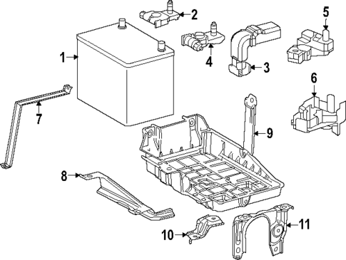 Battery for 2025 Toyota 4Runner #0