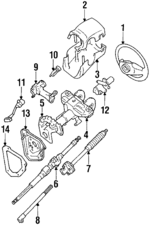 8431035470 - Electrical: Turn Signal Switch for Toyota: 4Runner, Pickup Image