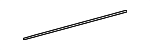 4659870400 - Body: Roof Molding Retainer Strip for Mercedes-Benz Image