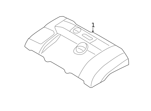 Engine Appearance Cover for 2015 Volvo V60 #0